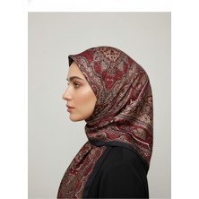 Scarf Ipek Görünümlü Etnik Esinti Şal