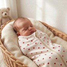 Uko Baby 0-3 Ay Fermuarlı Bebek Kundak Uyku Tulumu