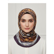 Lady Coco Soft Pamuklu Daire Desenli Şal