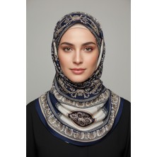 Lady Coco Soft Pamuklu Daire Desenli Şal