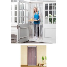 Adalı Store Mıknatıslı Kapı Sinekliği Tül Perde 105 x 205 cm BX40