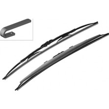 Bosch Kore Tüm Modeller/scoupe 2000- Silecek Süpürgesı Ön Takım Twin Rüzgarlikli Silecek Seti - [ 475 / 450 mm ] (Oem NO:3397118543)