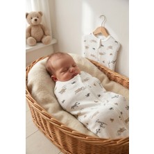 Uko Baby 0-3 Ay Fermuarlı Bebek Kundak Uyku Tulumu