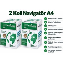 MEDEVRELF 2 Koli Navigatör A4 Fotokopi Kağıdı