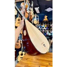 Pena Müzik Kısa Sap Üst Seri Tam Profesyonel Ardıç Bağlama 42 Tekne