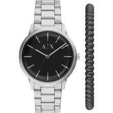 Armani Exchange AX7182SET Erkek Kol Saati ve Bileklik Seti