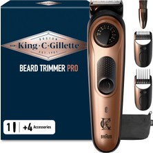 King C. Gillette Sakal Kesme Makinesi "4'ü 1 Arada Sakal Stiline Ince Dokunuş"