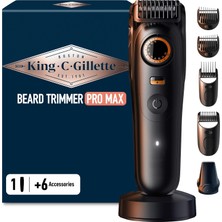 King C. Gillette Sakal Kesme Makinesi "120 Dakikaya Kadar Kablosuz Kullanım"