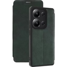 Sh Ticaret Xiaomi Redmi 15C 4g Flip Cover - Yeşil