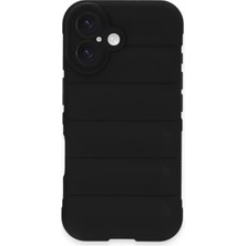 Sh Ticaret Apple Iphone 16 Kılıf Optimum Silikon - Siyah
