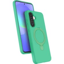 Sh Ticaret Samsung Galaxy A26 Regal Magsafe Standlı Kapak - Yeşil