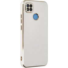 Sh Ticaret Xiaomi Redmi 9c Kılıf Volet Silikon - Beyaz
