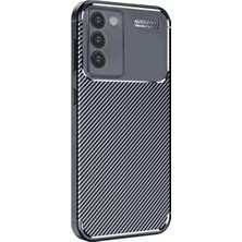 Sh Ticaret Vivo V30 Lite 4g Kılıf Auto Focus Karbon Kapak - Siyah