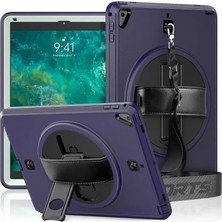 Sh Ticaret Apple Ipad 5 Air 9.7 Kılıf Strap-C Otterbox Tablet Kapak - Lacivert