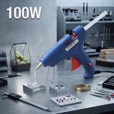 Marsilyan 100W Sıcak Silikon Tabancası - Elektrikli - 11 mm Mum Silikon Uyumlu