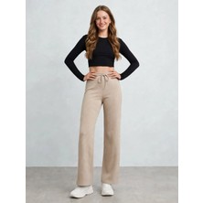 Maimoda Kadın Fitilli Şardonlu Günlük Pantolon