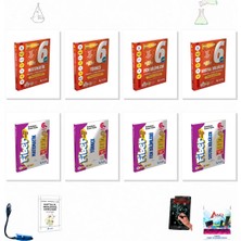 Muba Yayınları Muba 2026-2027 6. Sınıf Matematik Türkçe Fen ve Sosyal Bilgiler Muhteşem 8 Kitap Seti