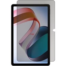Mey İthalat Xiaomi Redmi Pad 10.61 Inç ile Uyumlu Hayalet Ekran Koruyucu, Yandan Görünmeyen Anti-Spy Gizlilik (Privacy) Koruması, 9h Temperli Nano Kırılmaz Esnek Cam, Parlama ve Parmak Izi Önleyici