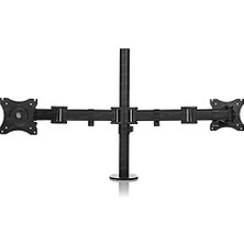 Mey İthalat Dk Ac VM26 2 x 13"-27" LCD Monitör ve Tv Destekli Masa Tipi Kol