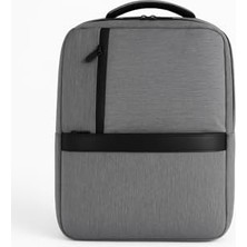 Mey İthalat 3 Bölmeli Okul Sırt Çantası Laptop Bölmeli Gri 2122