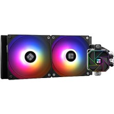 Mey İthalat Aqua Elite 240 Argb V3 Sıvı Işlemci Soğutucu, 240 Mm, Intel-Amd Uyumlu, Siyah