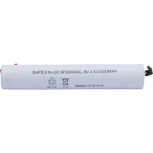Akıllı Bayi 2000MAH 3.6V Nicd 3’lü Üstüste Şarjlı Süpürge Pili
