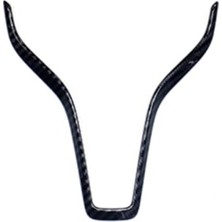 Mey İthalat Atto 3 Vites Paneli Karbon Fiber U Çerçeve, Sportif ve Premium Iç Tasarım, ML-BDA-N1047
