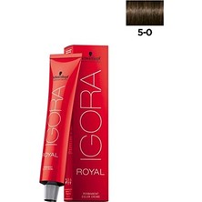 Mey İthalat Igora Royal Saç Boyası 60 Ml-No - 5.0 Açık Kahve