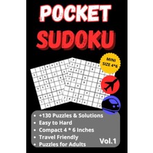 Mey İthalat Pocket Sudoku Is Designed To Go Anywhere | Only 4 x 6 Inches In Size | 4 Difficulty Levels | Easy To Hard | 130+ Grids With Answers At The Following ... The Progressively More Difficult Puzzles.