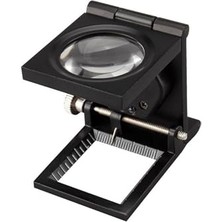 Mey İthalat 9005A Katlanır Metal Büyüteç