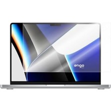 Mey İthalat Apple Macbook Pro M1 Pro 2021 14.2 Inç ile Uyumlu Mat Ekran Koruyucu, Yansıma ve Parlama Önleyici, Parmak Izi Bırakmayan, 9h Temperli Kırılmaz Esnek Nano Cam 16:10