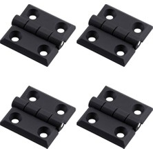 Mey İthalat Çekmece Kapak ve Mobilya Menteşe Plastik 50X50 mm 2 Adet Dayanıklı Set Yaprak Menteşe Dolap