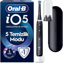 Mey İthalat Io - 5 Siyah Yapay Zeka Teknolojili Şarjlı/elektrikli Diş Fırçası