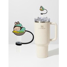 Mey İthalat Quencher Uyumlu Labubu Tıpa, Özel Koleksiyon (Uyuyan Labubu)