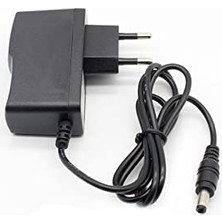 Mey İthalat 12V 1A 12 V 1 Amper LED Modem Mini Uydu Adaptörü, Plastik Kasa, Priz Tipi