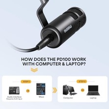 Mey İthalat PD100 Dinamik Yayıncı/stüdyo Mikrofonu