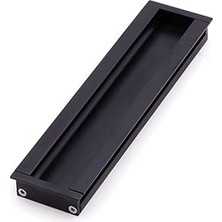 Mey İthalat Siyah Renkli Gömme Kulp, 160 mm