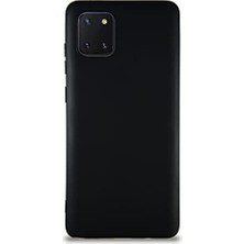 Mey İthalat Samsung Galaxy Note 10 Lite Uyumlu Siyah Soft Silikon Kapak