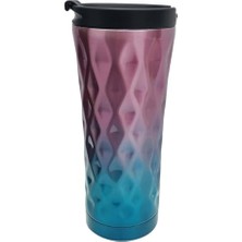 Mey İthalat 304 L Çelik Degrade Kahve Termos Mug, 6 Oz, 500 Ml, CIN228 ml