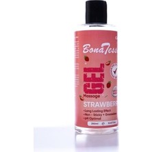 Mey İthalat Çilek Aromalı Masaj Jeli, 250 Ml, Su Bazlı, Kayganlaştırıcı, Nemlendirici Masaj Yağı