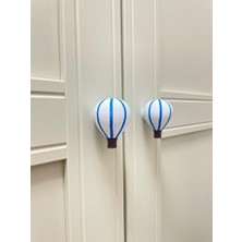 Mey İthalat Çocuk Odası Kulpları, Mavi Balon Kulp (Tekli)