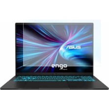 Mey İthalat Asus V16 V3607VU-RP061W 16 Inç Uyumlu Ekran Koruyucu, 9h Temperli Kırılmaz Esnek Nano Cam, Çizilmeye ve Darbeye Dayanıklı, Hd Şeffaf