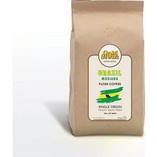 Mey İthalat Gold Stone Brezilya Mogiana Filtre Kahvesi, 250 G, Kâğıt ve Metal Filtre