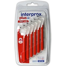 Mey İthalat Plus Interdental Fırçalar Kırmızı Mini Conical 6'lı Paket