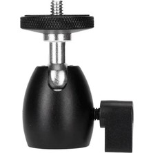 Mey İthalat AX-BH01 Mini Top Başlıklı Tripod Kafası, Ayarlanabilir Açı