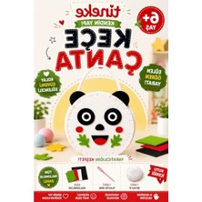 Die Grup Kendin Yap Panda Keçe Çanta Yapım Seti, El Sanatları Için
