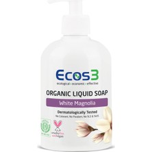 Die Grup Ecos3 Beyaz Manolya Organik Sıvı Sabun (1 x 500 Ml)