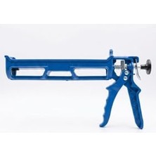 Mey İthalat Profesyonel Plastik Silikon Tabancası, Mavi, Akıtmaz Mekanizmalı, Hafif Sert Plastik Gövde, Standart Kartuşlarla Uyumlu