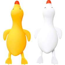 Die Grup Esnek Stres Giderici Toplar (2'li Set) Ördek Sıkma Topu Squishy Fidget Oyuncakları Çocuklar ve Yetişkinler Için | Anksiyete Giderici Hayvan Hamur Topları Erkek, Kız Çocuklar Için | Yumuşacık Stres