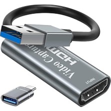 Mey İthalat 1080P 60Hz HDMI USB Video Yakalama Kartı, Canlı Yayın, Oyun ve Eğitim Için, ZR1084